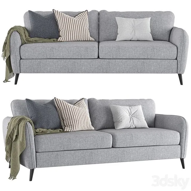 Sofa bed Copenhagen 3D Model