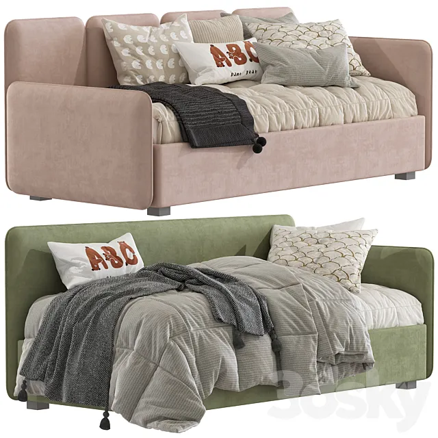 Sofa bed LEVEL 379 3D Model Sofa bed LEVEL 379 3D Model