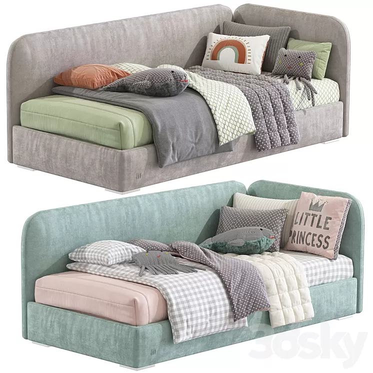 Sofa bed Micasa 270 3D Model Free Download