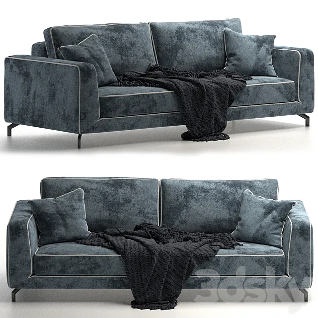 Sofa bed Orlando 2 3D Model Sofa bed Orlando 2 3D Model