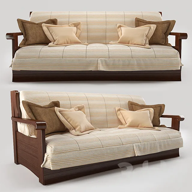 Sofa Bed Prestige Suite 3D Model Sofa Bed Prestige Suite 3D Model