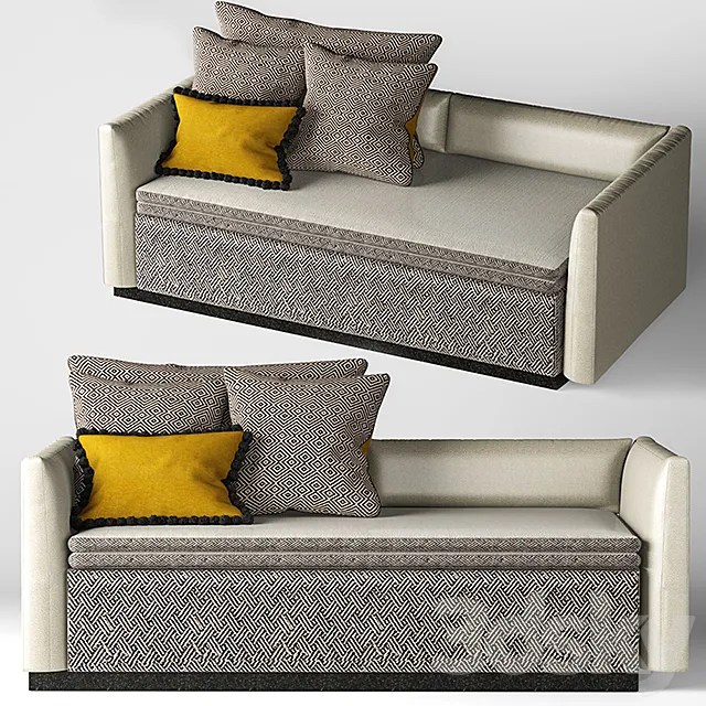 Sofa BED Set 3D Model