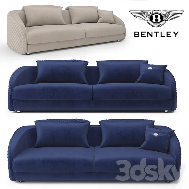 Sofa bentley melrose 3D Model Sofa bentley melrose 3D Model