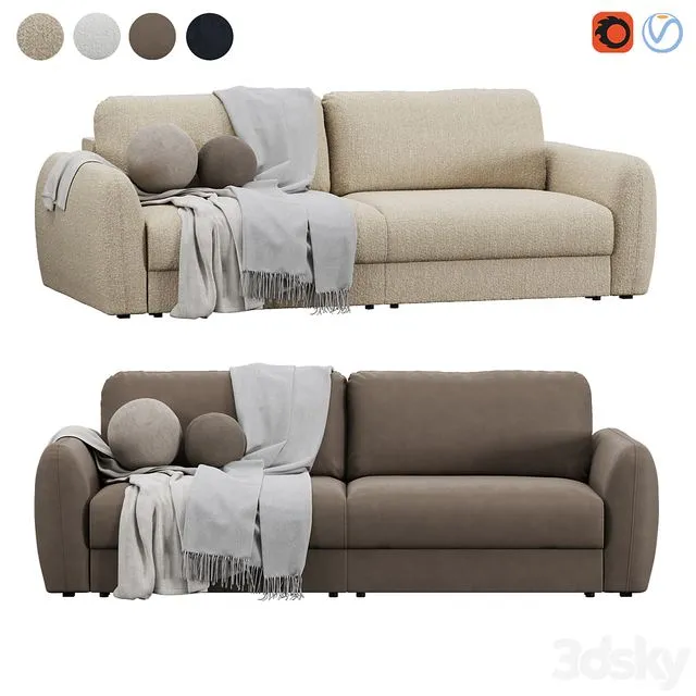 Sofa Biani 3D Model Sofa Biani 3D Model