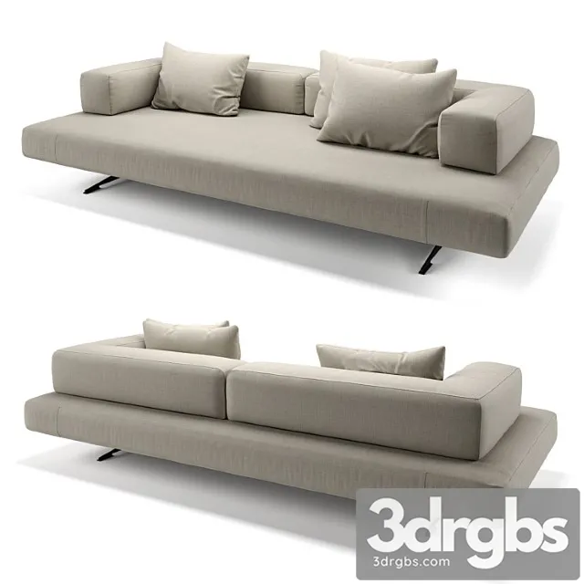 Sofa big base 2 3D Model Download