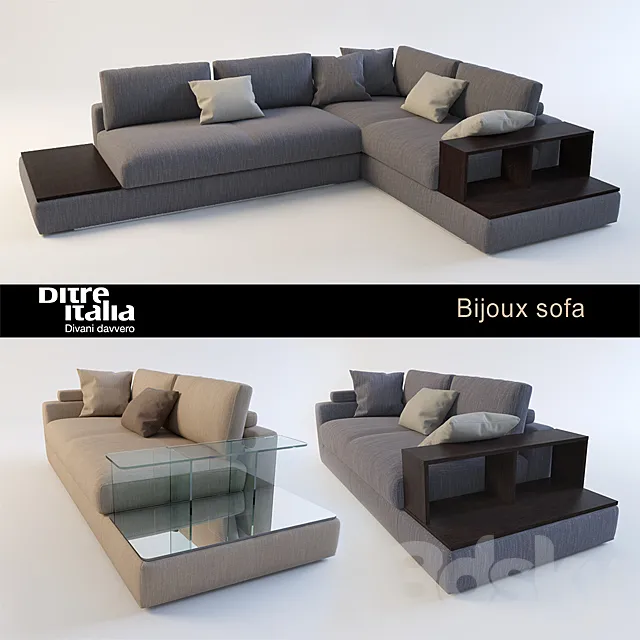 Sofa Bijoux _ Ditre Italia 3D Model