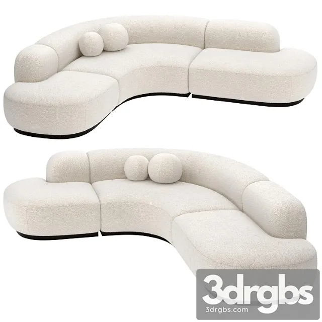 Sofa Bjorn Eichholtz 3D Model Download