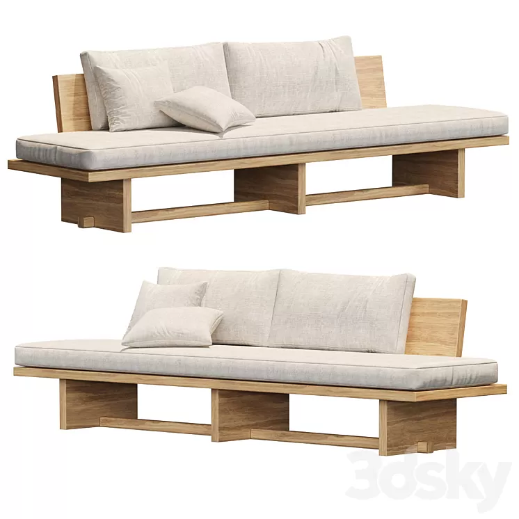 Sofa BLANK DAYSOFA 3D Model Free Download