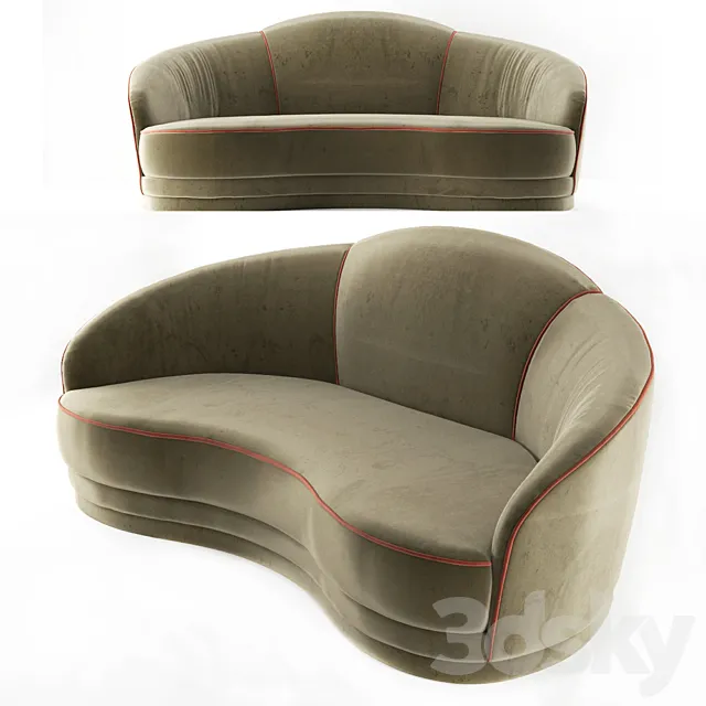 Sofa bmstyle 3DModel