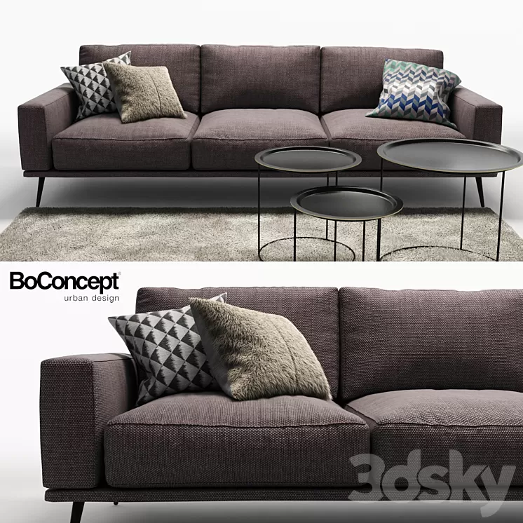 Sofa Bo Concept 3D Model