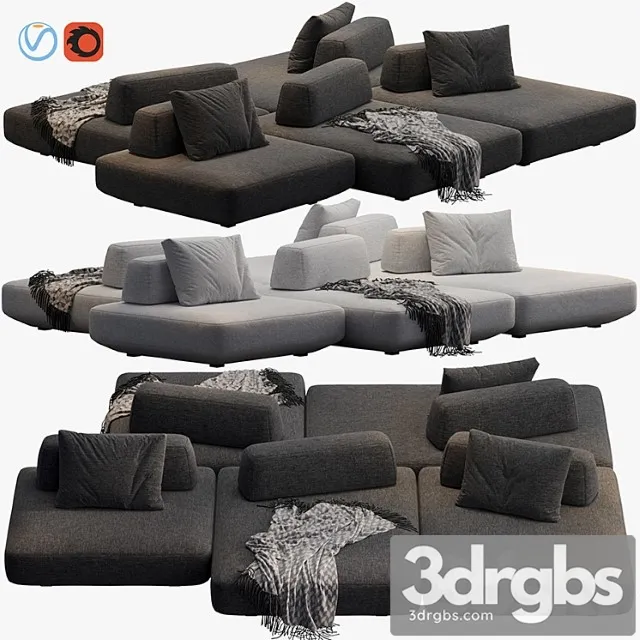 Sofa Boca Tommy 3D Model Download