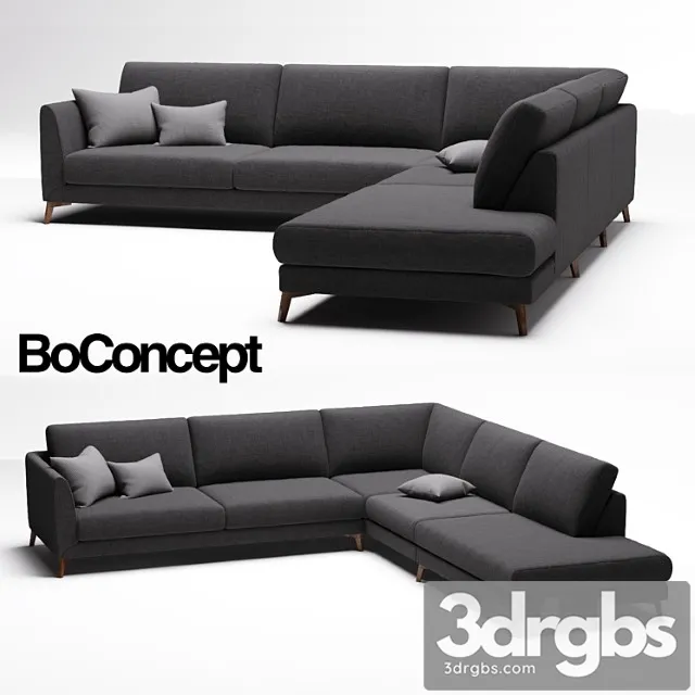 Sofa boconcept fargo 2 3D Model Download