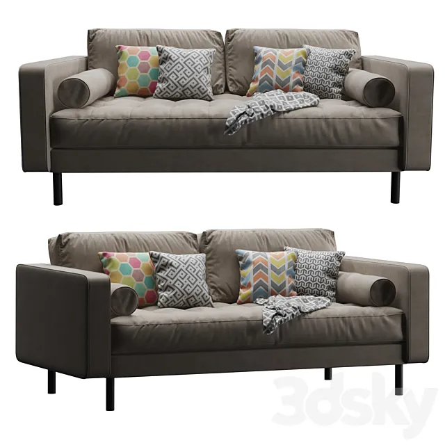 Sofa BOGART La Forma 3D Model Sofa BOGART La Forma 3D Model