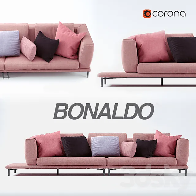 Sofa Bonaldo Marc-U 3DModel Sofa Bonaldo Marc-U 3DModel