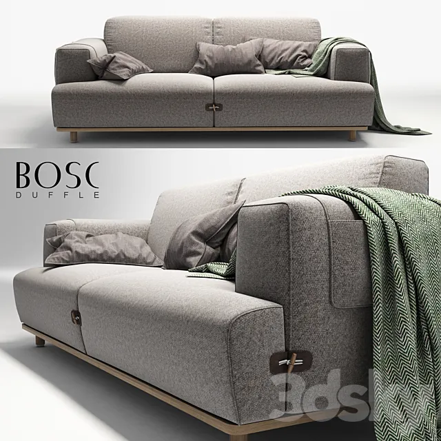 Sofa Bosc 2x 3D Model Sofa Bosc 2x 3D Model