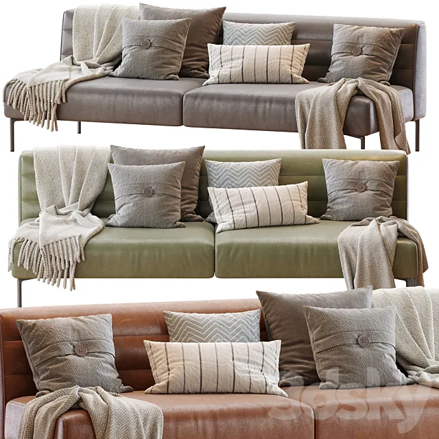 Sofa BOTERO Zanotta 3DModel
