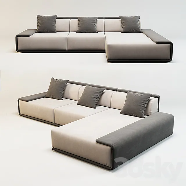 Sofa Bradley Plus. 3DModel Sofa Bradley Plus. 3DModel
