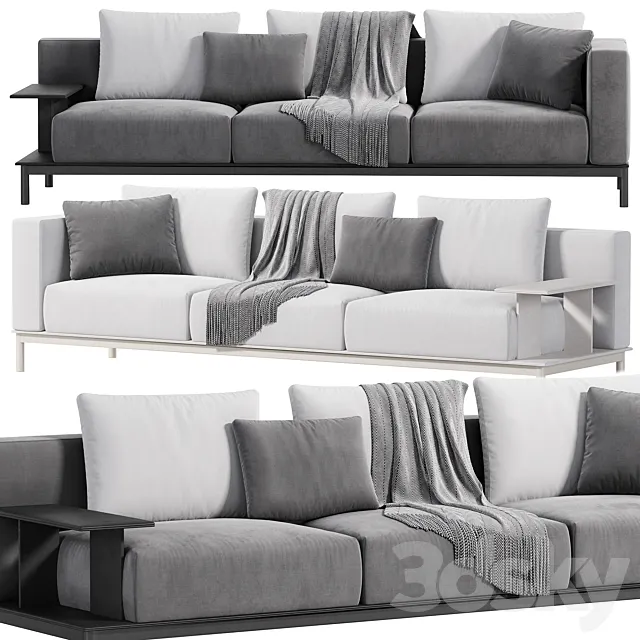 Sofa Brera by poliform 3D Model Sofa Brera by poliform 3D Model