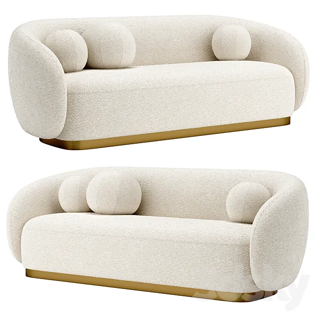 Sofa Brice _ Eichholtz 3DModel