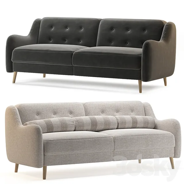 Sofa Bries 3D Model Sofa Bries 3D Model