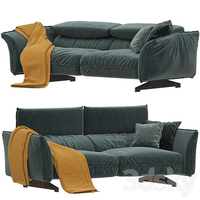 Sofa Brighton from the factory Rosini 3D Model Sofa Brighton from the factory Rosini 3D Model