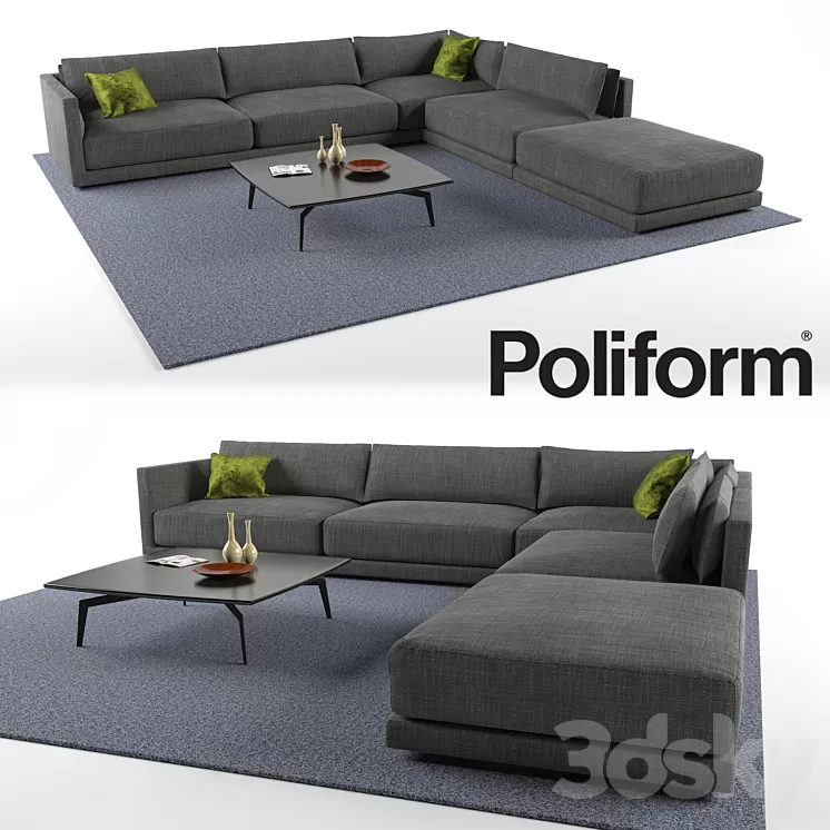 Sofa Bristol 3D Model
