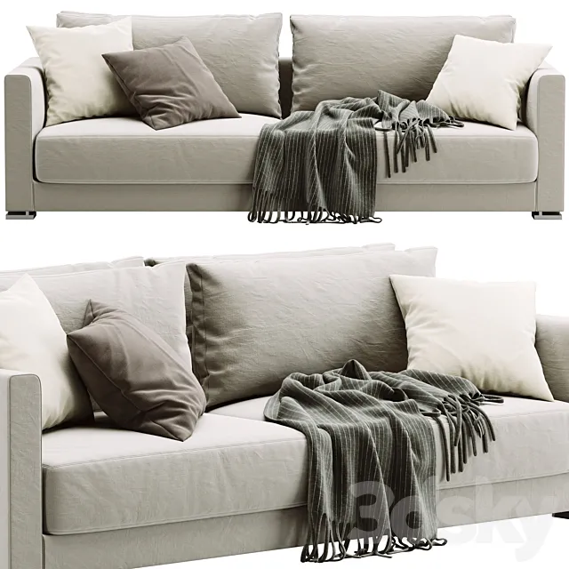Sofa bristol poliform 3D Model Sofa bristol poliform 3D Model