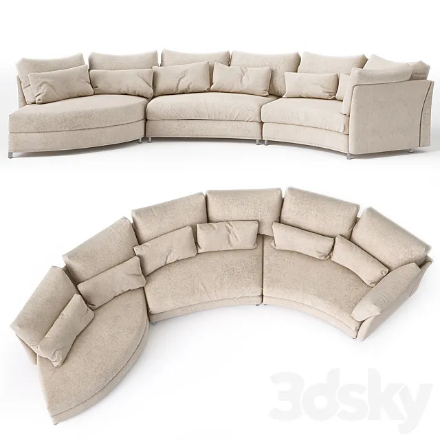 Sofa Bruhl 3DModel