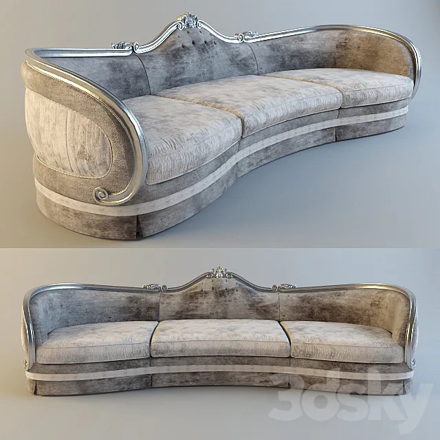 Sofa Bruno Zampa 3DModel Sofa Bruno Zampa 3DModel