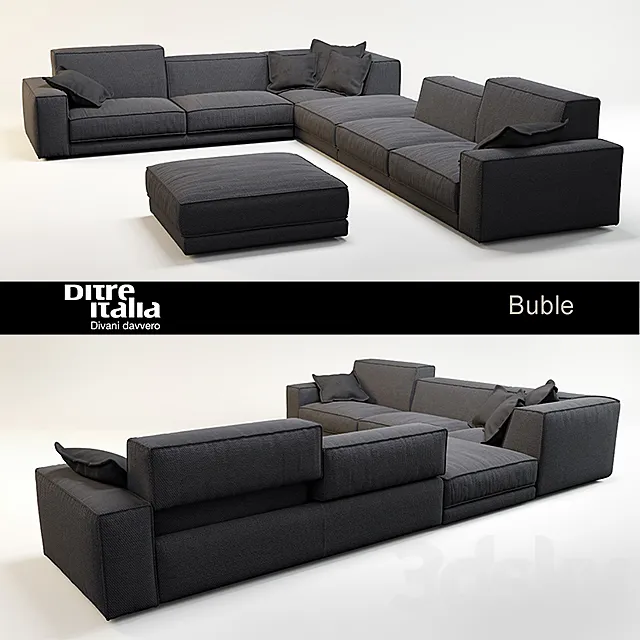 Sofa Bublè_Blob _ Ditre Italia 3DModel Sofa Bublè_Blob _ Ditre Italia 3DModel
