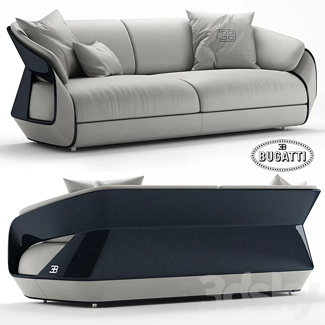 Sofa Bugatti Home Royale Sofa 3D Model Sofa Bugatti Home Royale Sofa 3D Model