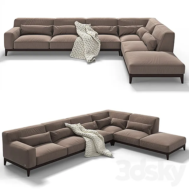 Sofa Busnelli Swing 3 3DModel Sofa Busnelli Swing 3 3DModel