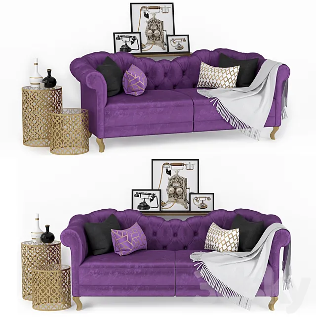 Sofa Camel from G mebel 3DModel