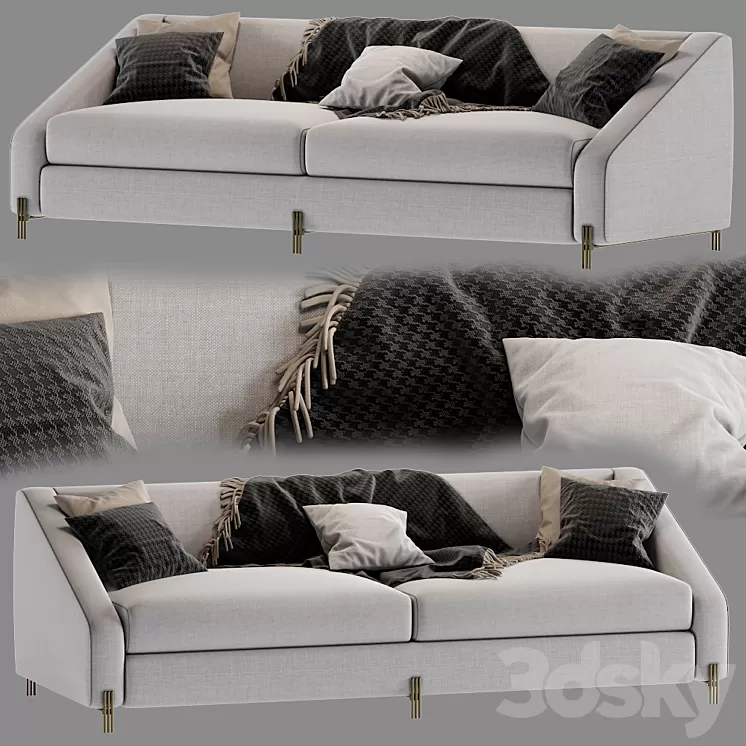 Sofa Candice eichholtz 3D Model Sofa Candice eichholtz 3D Model