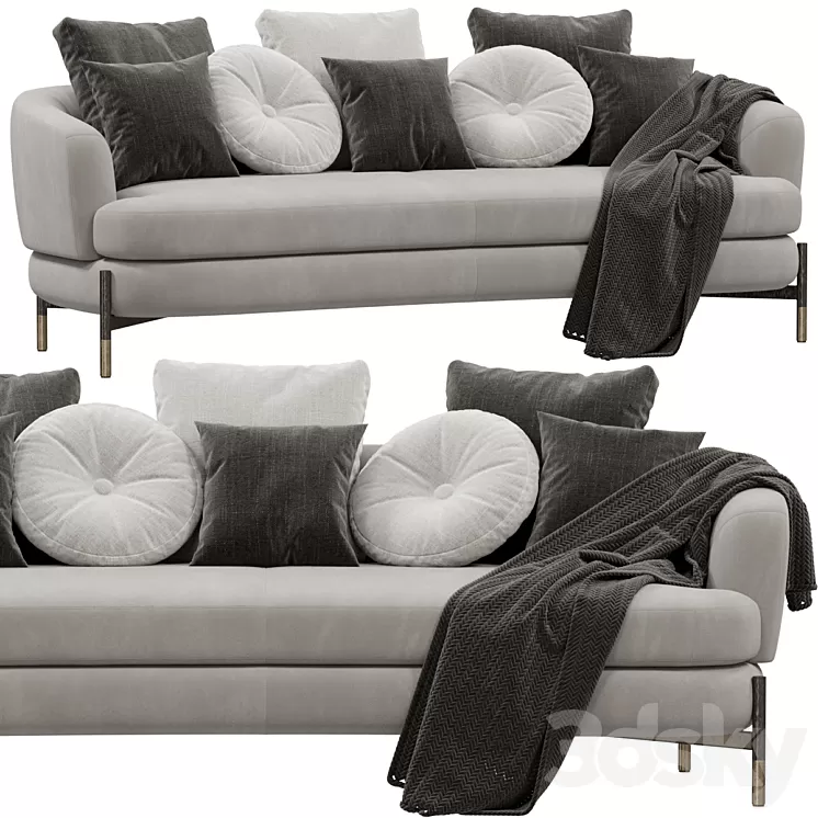 Sofa Cantori MIAMI 3D Model