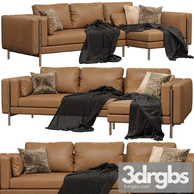 Sofa cantori shanghai 2 3D Model Download