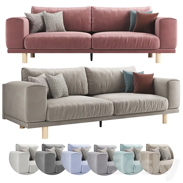 Sofa Carero 3D Model Sofa Carero 3D Model