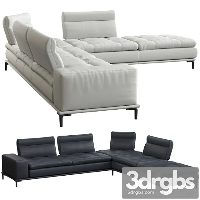 Sofa Carlton 3D Model Download