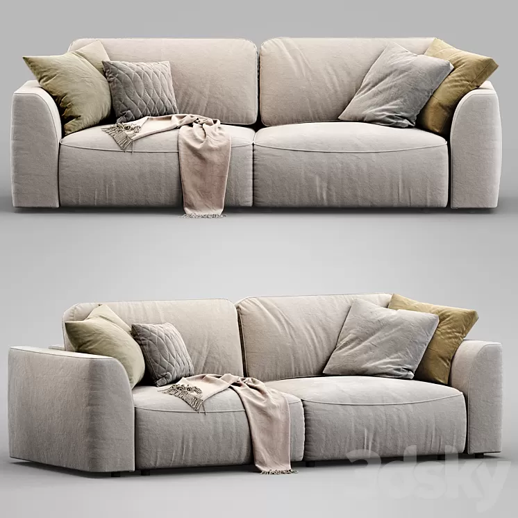 Sofa CAYRON Happy Light 3D Model