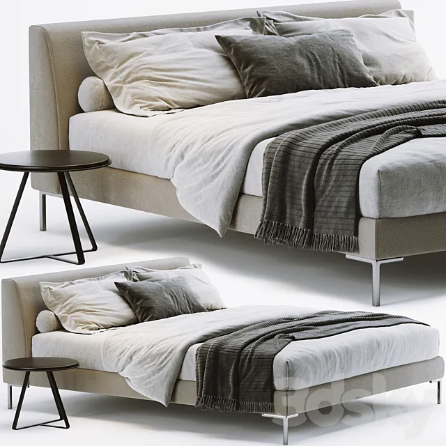 Sofa & Chair Company Picasso Bed 3D Model