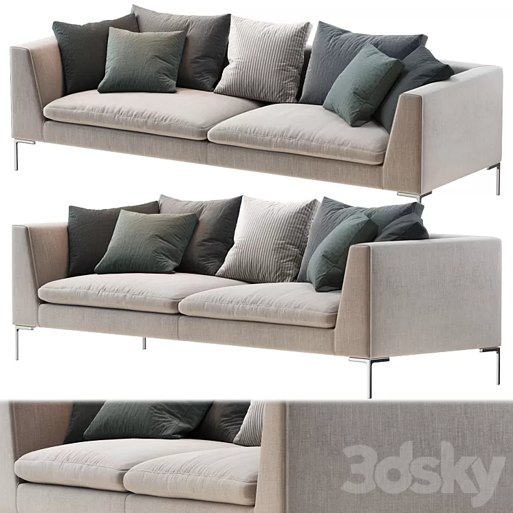 Sofa Charles 3D Model Sofa Charles 3D Model