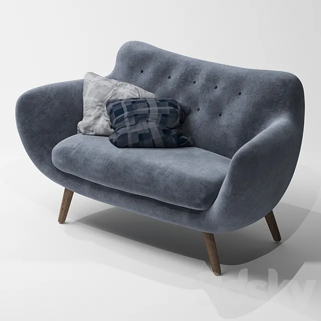 Sofa Chelsea Dommino 3D Model