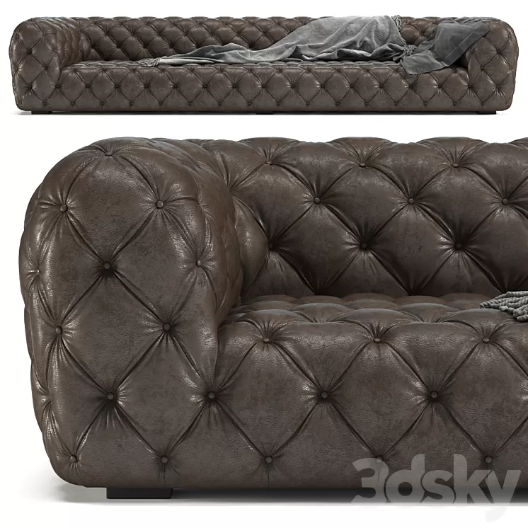 sofa Chester Moon 3550 3D Model sofa Chester Moon 3550 3D Model