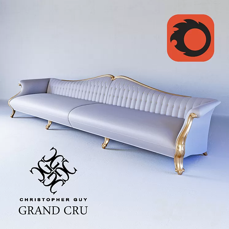 Sofa Christopher Guy GRAND CRU 3D Model