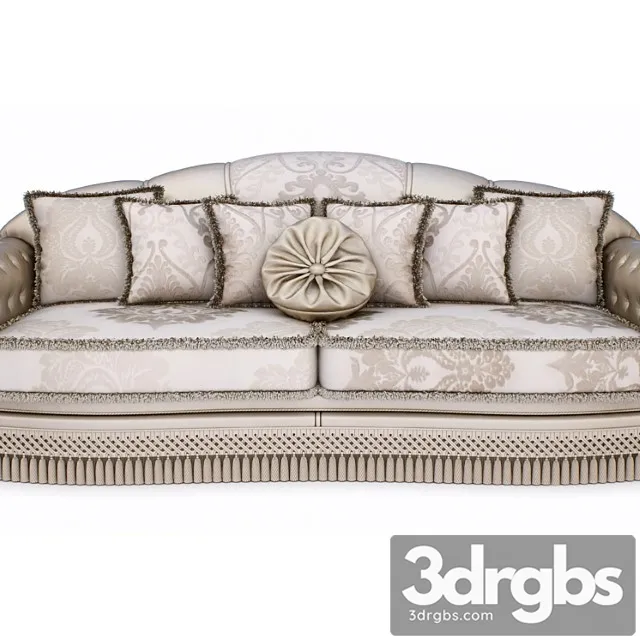 Sofa Cis Salotti Bristol 3D Model Download