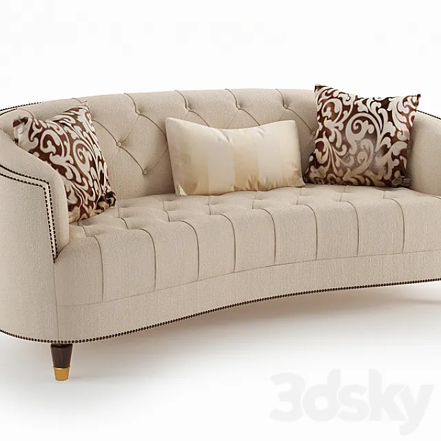 Sofa Classic Elegance 3DModel Sofa Classic Elegance 3DModel