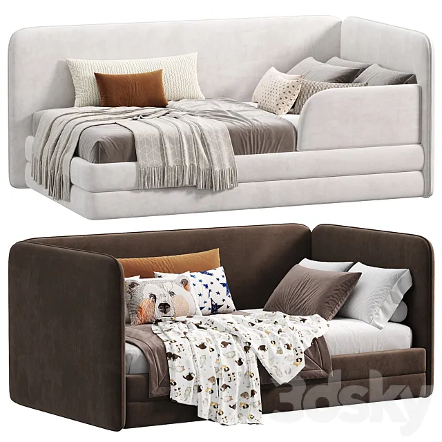 Sofa COLINS Bed by izzikids 3D Model Sofa COLINS Bed by izzikids 3D Model