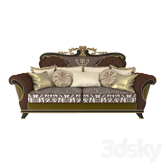 Sofa coll. D Frandiss 3D Model