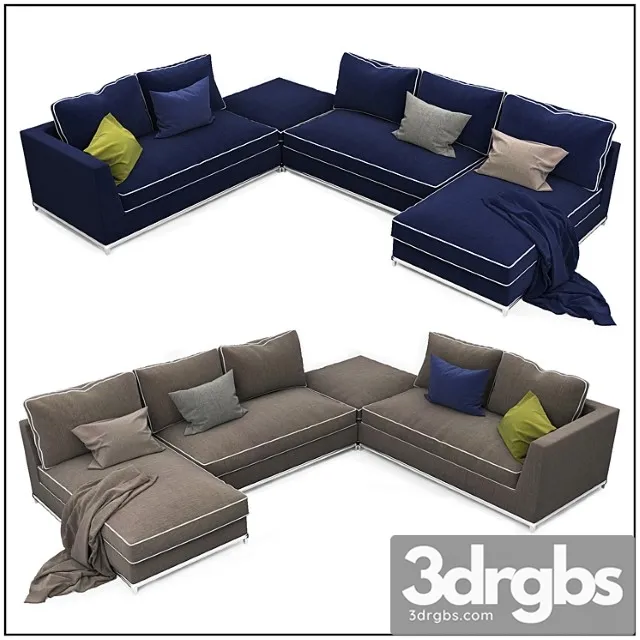 Sofa collection 08 2 3D Model Download