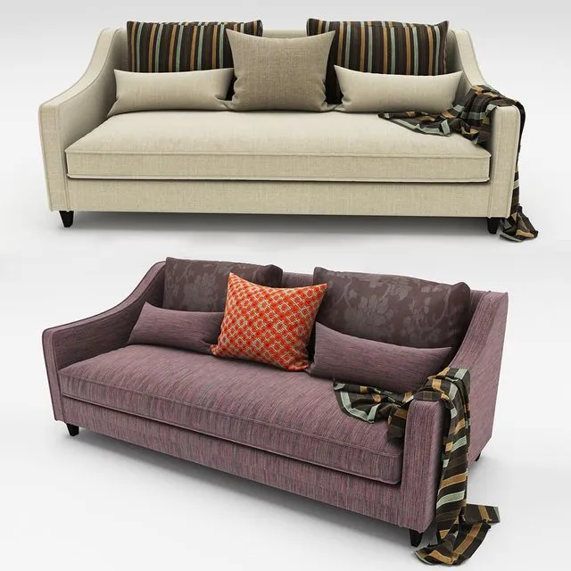 Sofa collection 12 3D Model